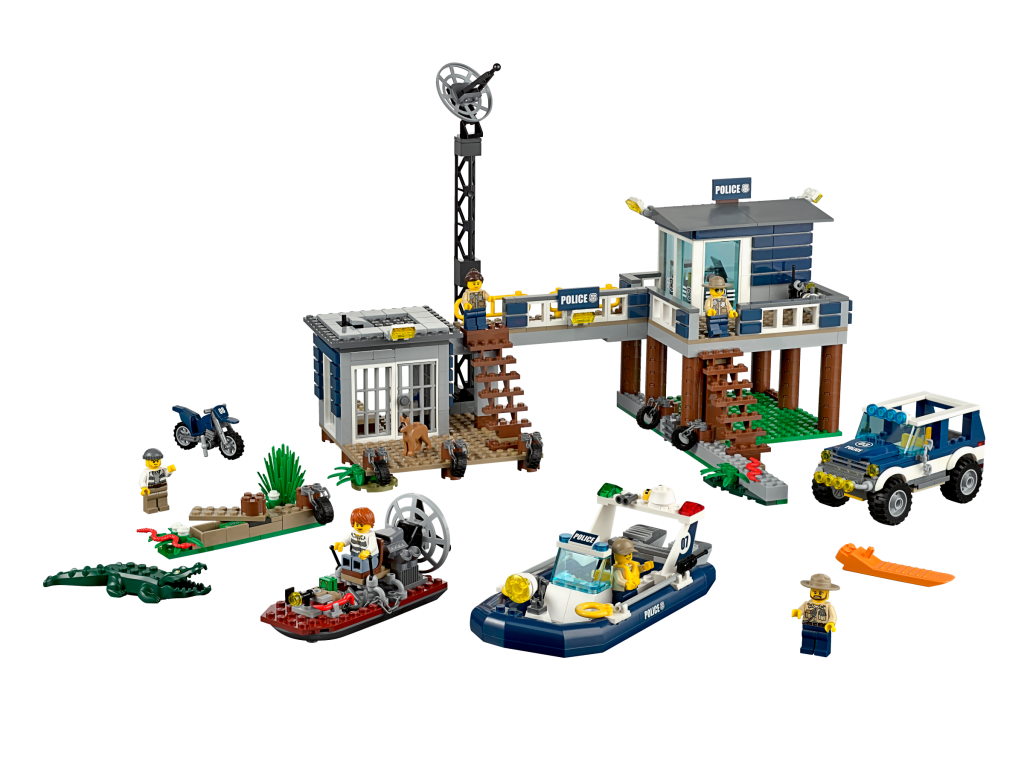 LEGO City Posterunek policji z bagien 60069